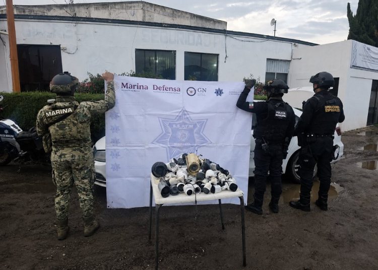 Retiran 40 cámaras irregulares en Texmelucan