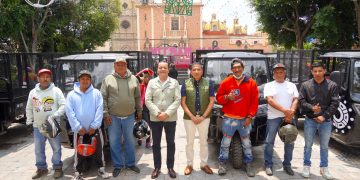 San Martín Texmelucan hace entrega de 50 motocarros
