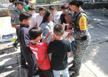 Guardia Nacional realiza acciones de labor social en escuelas