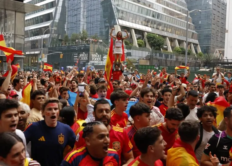 Fiebre mundialista en Nueva York: locales abarrotados y fiesta