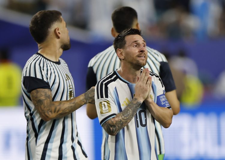 Messi: «Sabíamos que iba a ser un partido muy duro»
