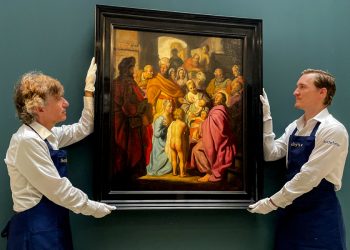 Obra atribuida a Rembrandt se vende en 9.3 millones de euros