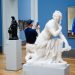 Museo exhibe retrato de Angela Merkel