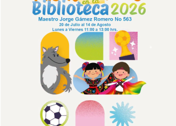 Texmelucan invita al taller ‘Mis Vacaciones en la Biblioteca 2026’