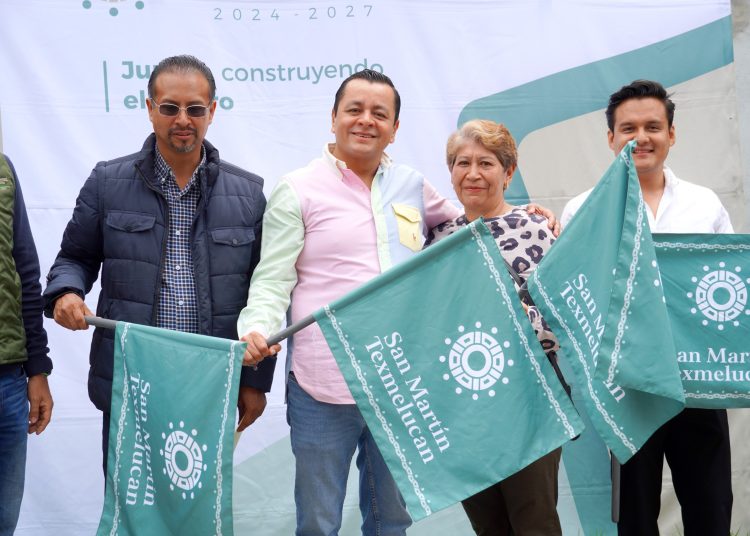 Inician rehabilitación del drenaje en El Moral, Texmelucan