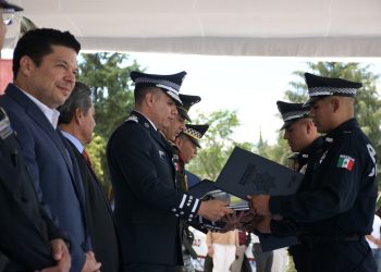 Gradúan a 55 cadetes de la Academia de Formación y Profesionalización Policial
