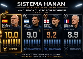 Sistema Hanan: Matriz Final de los Últimos Cuatro Sobrevivientes