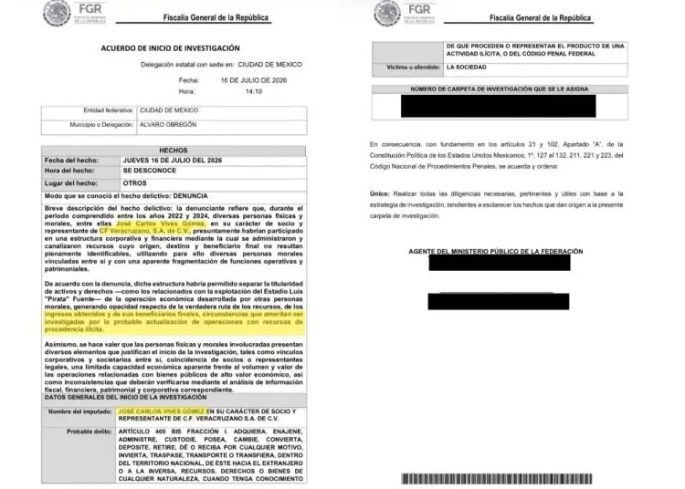 ¿Lavado de dinero en Doña Fede?