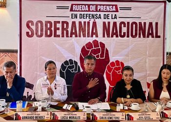 Desde Puebla, la izquierda histórica y fundadora de Morena llama a la unidad para defender la soberanía nacional