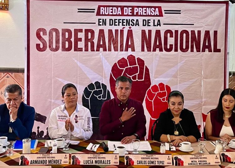 Desde Puebla, la izquierda histórica y fundadora de Morena llama a la unidad para defender la soberanía nacional