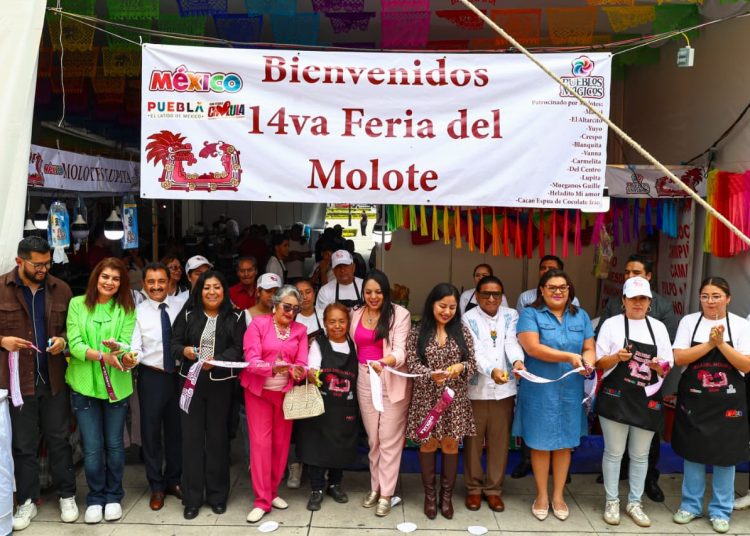 A través de la Feria del Molote, impulsa Tonantzin Fernández la gastronomía y el turismo