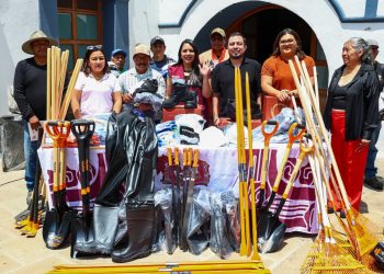 Tonantzin Fernández impulsa acciones para fortalecer la seguridad y la imagen urbana de San Pedro Cholula