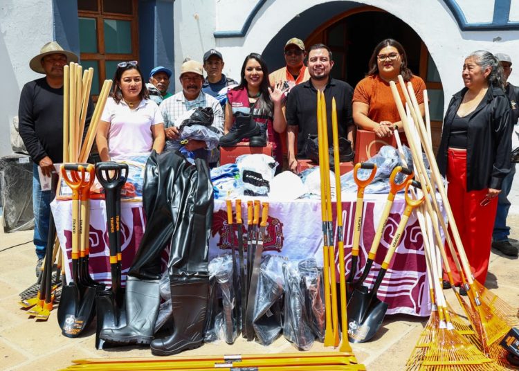 Tonantzin Fernández impulsa acciones para fortalecer la seguridad y la imagen urbana de San Pedro Cholula