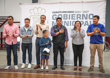 Omar Muñoz inaugura Curso de Verano y fortalece la infraestructura deportiva de Cuautlancingo