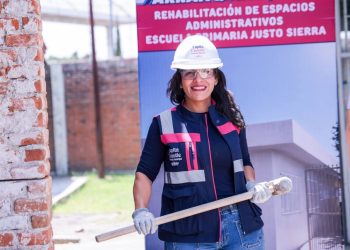 Lupita Cuautle repara la histórica deuda con la primaria Justo Sierra