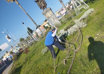 Tonantzin Fernández poda, limpia y transforma 91 espacios en una semana en San Pedro Cholula