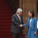 Sheinbaum recibe a presidente de Panamá en Palacio Nacional