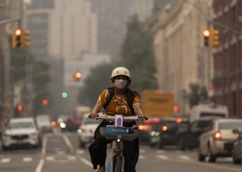Humo y mala calidad del aire persisten en EEUU