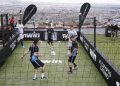 Bogotá acoge un partido de fútbol a 196 metros de altura