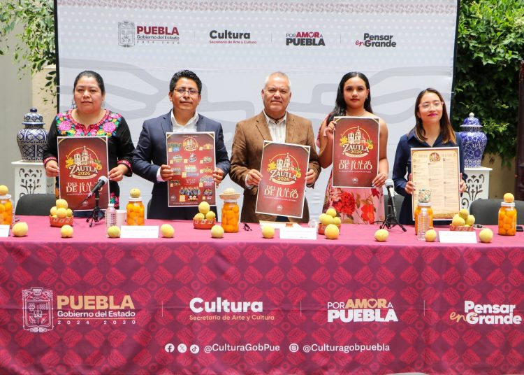 Presentan la Feria del Durazno Zautla 2026