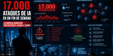Un ataque de IA autónoma realizó 17,000 acciones en un fin de semana y la empresa sobrevivió por una sola razón