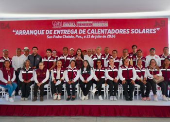 A través de calentadores solares, lleva Tonantzin Fernández bienestar a más de 10 mil cholultecas