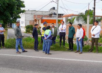 Modernizan la entrada a San Martín Texmelucan