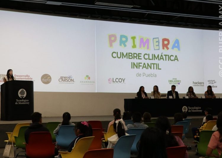 Niñas y niños elaboran primera Declaratoria Climática Infantil de Puebla