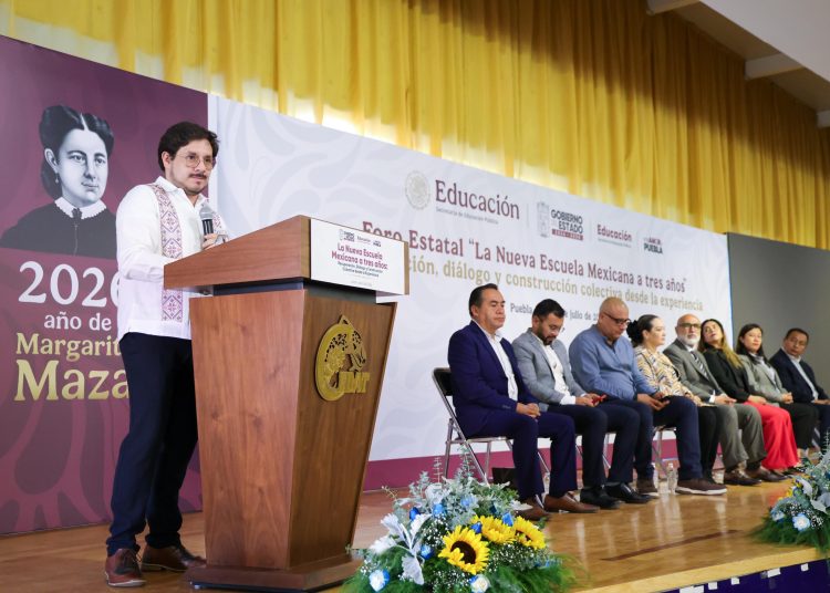 Concluye SEP foros para consolidar la Nueva Escuela Mexicana en Puebla