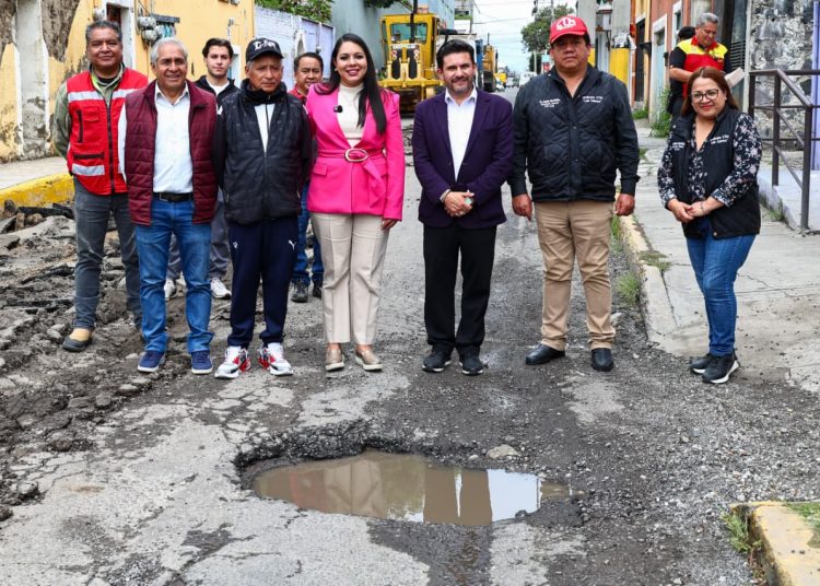 Con Tonantzin Fernández, avanza la modernización de la infraestructura en San Pedro Cholula